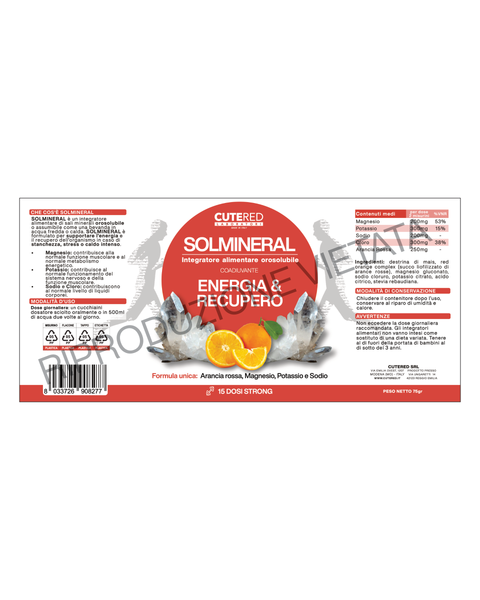 SOLMINERAL Orosolubile 75gr | Energia & recupero