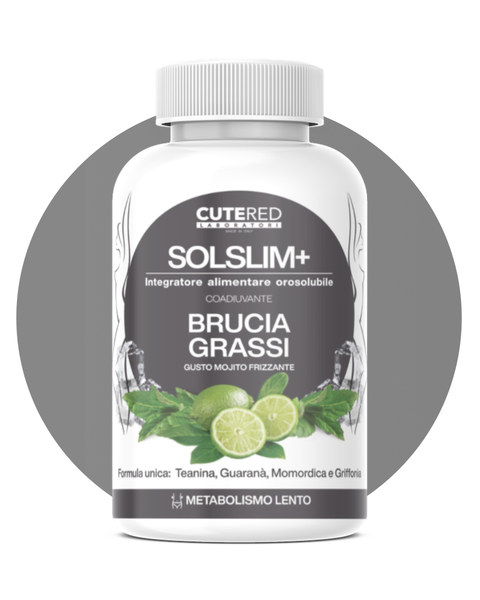 SOLSLIM+ Orosolubile 75gr | Snellente brucia grassi gusto Mojito