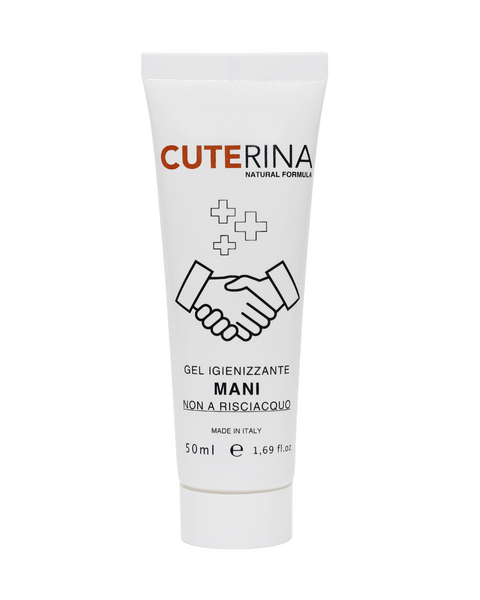 CUTERINA Natural Formula gel igienizzante mani